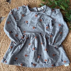 Miles the Label 100% cotton apple Print Dress. 12mo